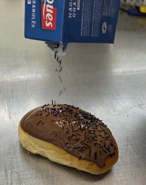 Sandwish met chocolade